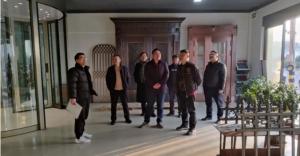 商会动态|会长一行应邀走进青岛恒达自动门工程有限公司