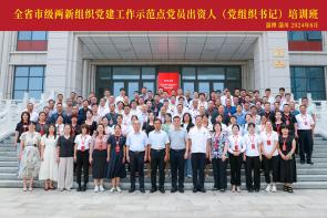 商会动态|参加全省市级两新组织党建工作示范点党员出资人（党组织书记）培训班